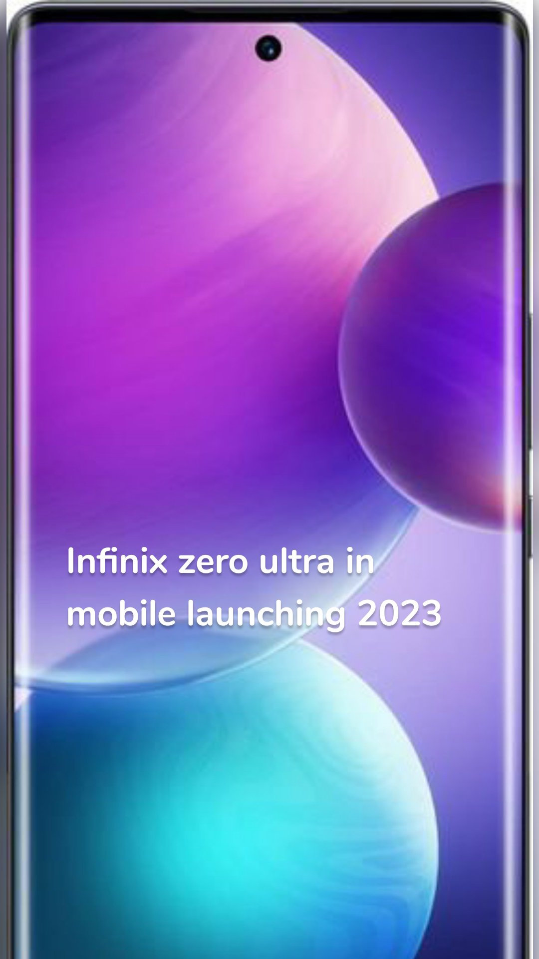 Infinix zero ultra in mobile launching 2023